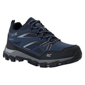 Regatta Mens Holcombe 3 Low Walking Boots / Navy/Dark Steel